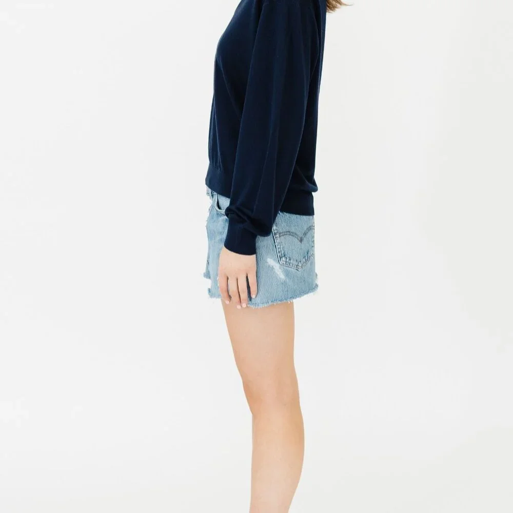 RE/DONE | Levi's The Short in Indigo - Picture 6 of 7